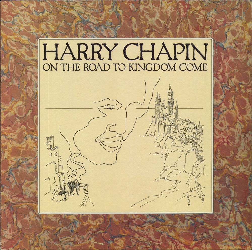 Harry Chapin On The Road To Kingdom Come - red label UK vinyl LP album (LP record) K52040