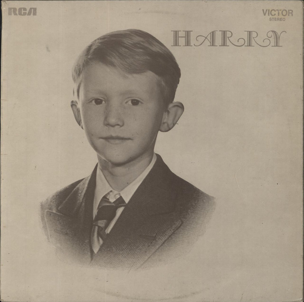 Harry Nilsson Harry - 1st - Fully Laminated UK vinyl LP album (LP record) SF8046