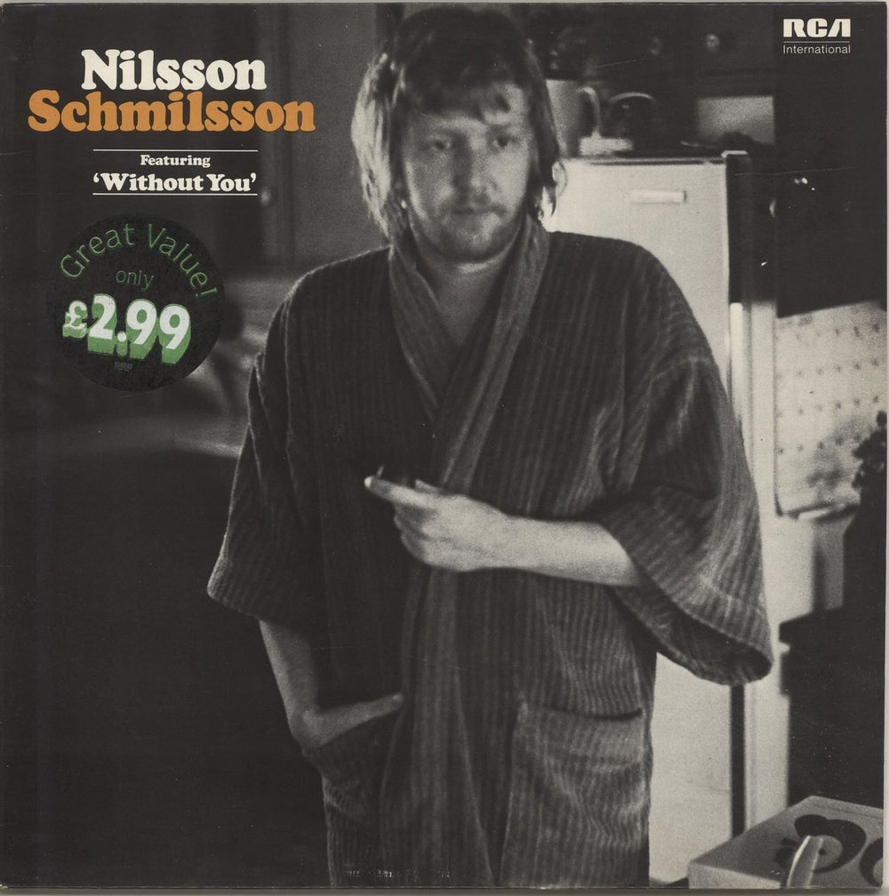 Harry Nilsson Nilsson Schmilsson UK vinyl LP album (LP record) INTS5002