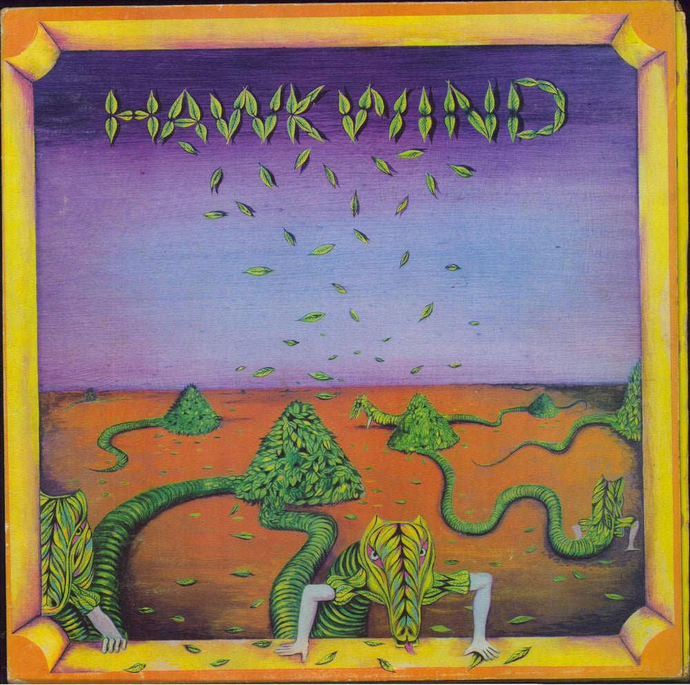 Hawkwind Hawkwind - 1st - VG UK vinyl LP album (LP record) LBS83348