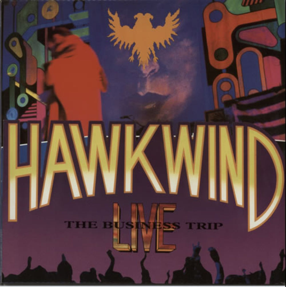 Hawkwind The Business Trip UK 2-LP vinyl record set (Double LP Album) EBSLP111