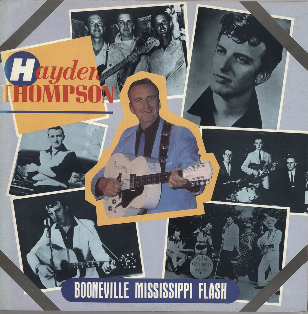 Hayden Thompson Booneville Mississippi Flash UK vinyl LP album (LP record) CR30245