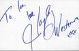 Hayley Westenra Autograph UK memorabilia AUTOGRAPH