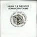 Heavy D And The Boyz Somebody For Me UK 7" vinyl single (7 inch record / 45) MCA1370