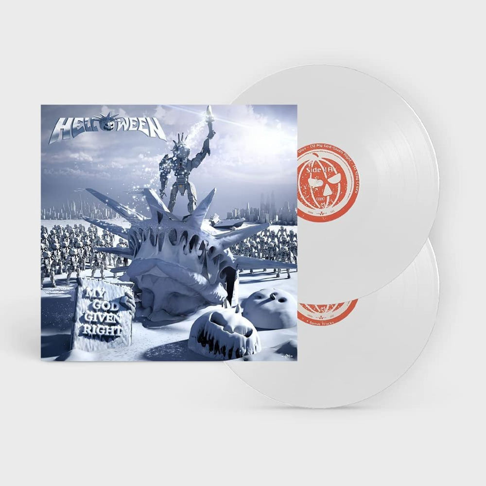 Helloween My God-Given Right - White Vinyl - Sealed German 2-LP vinyl record set (Double LP Album) NB3344-1