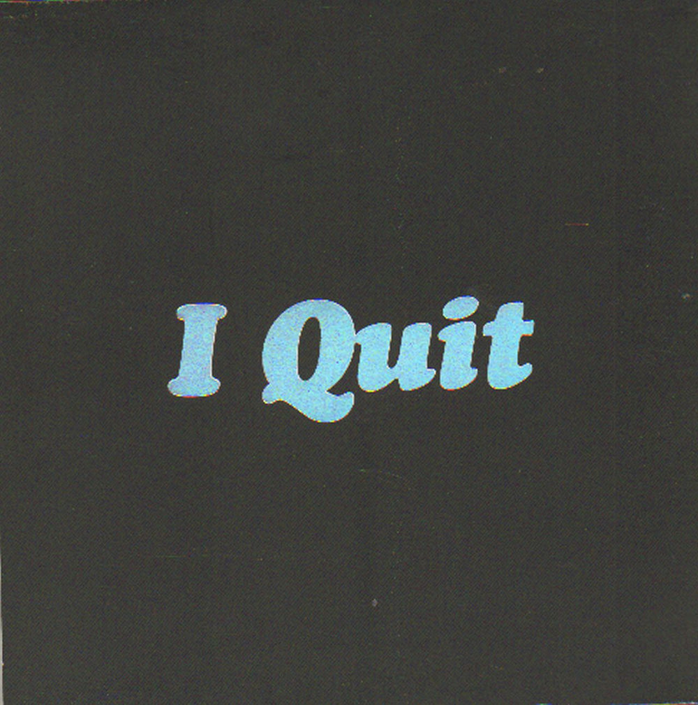 Hepburn I Quit UK Promo CD single (CD5 / 5") XPCD1122