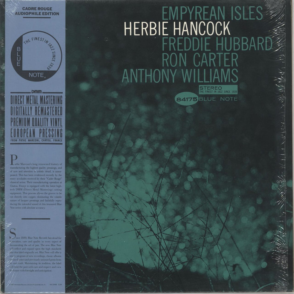 Herbie Hancock Empyrean Isles + obi/gold promo stamp French vinyl LP album (LP record) BST84175