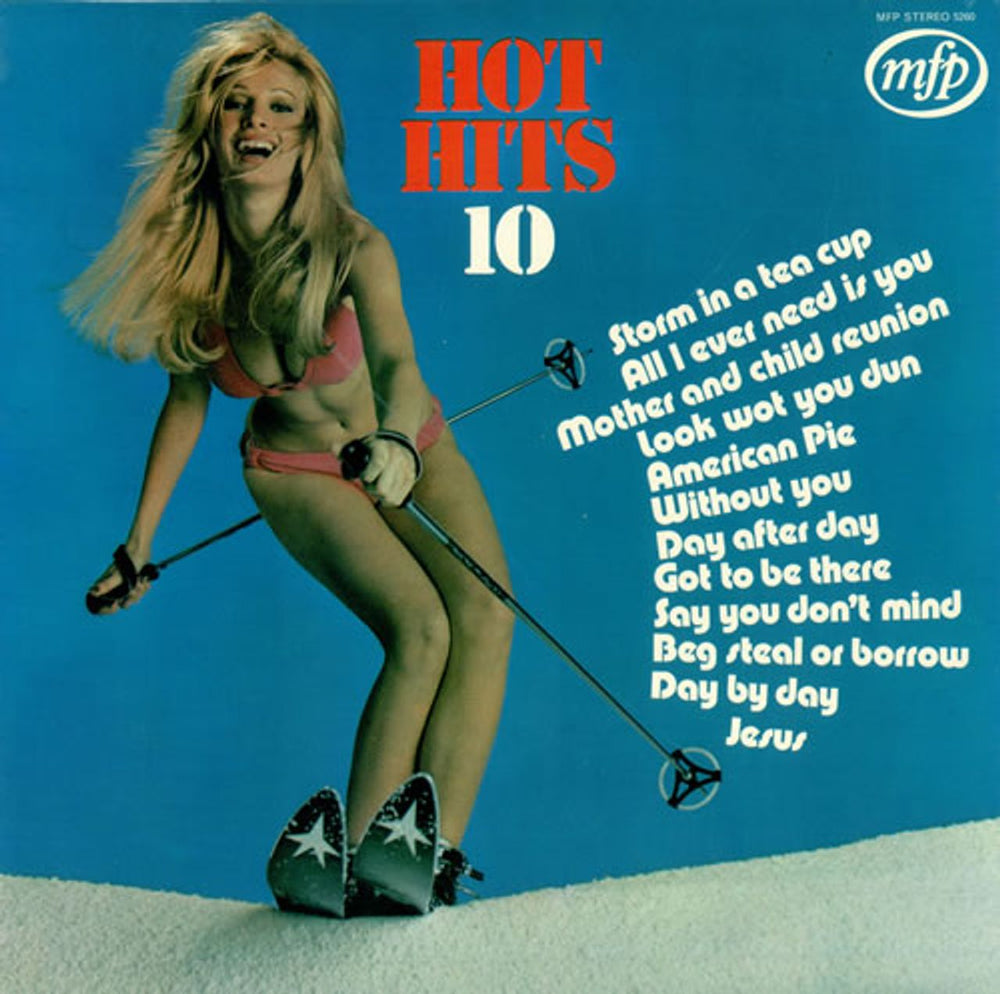 Hot Hits Hot Hits 10 UK vinyl LP album (LP record) MFP5260