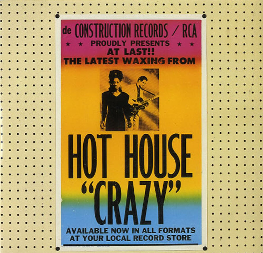 Hot House Crazy Dutch 7" vinyl single (7 inch record / 45) PB42113