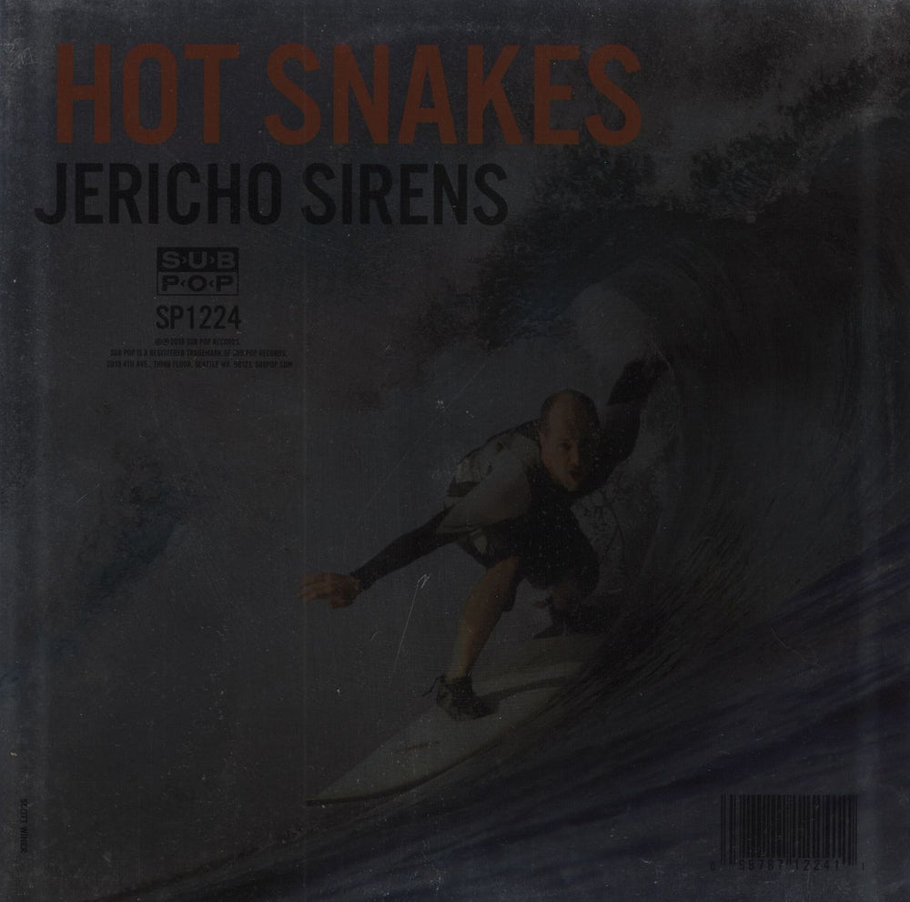 Hot Snakes Jericho Sirens - Loser Edition US vinyl LP album (LP record) SP1224