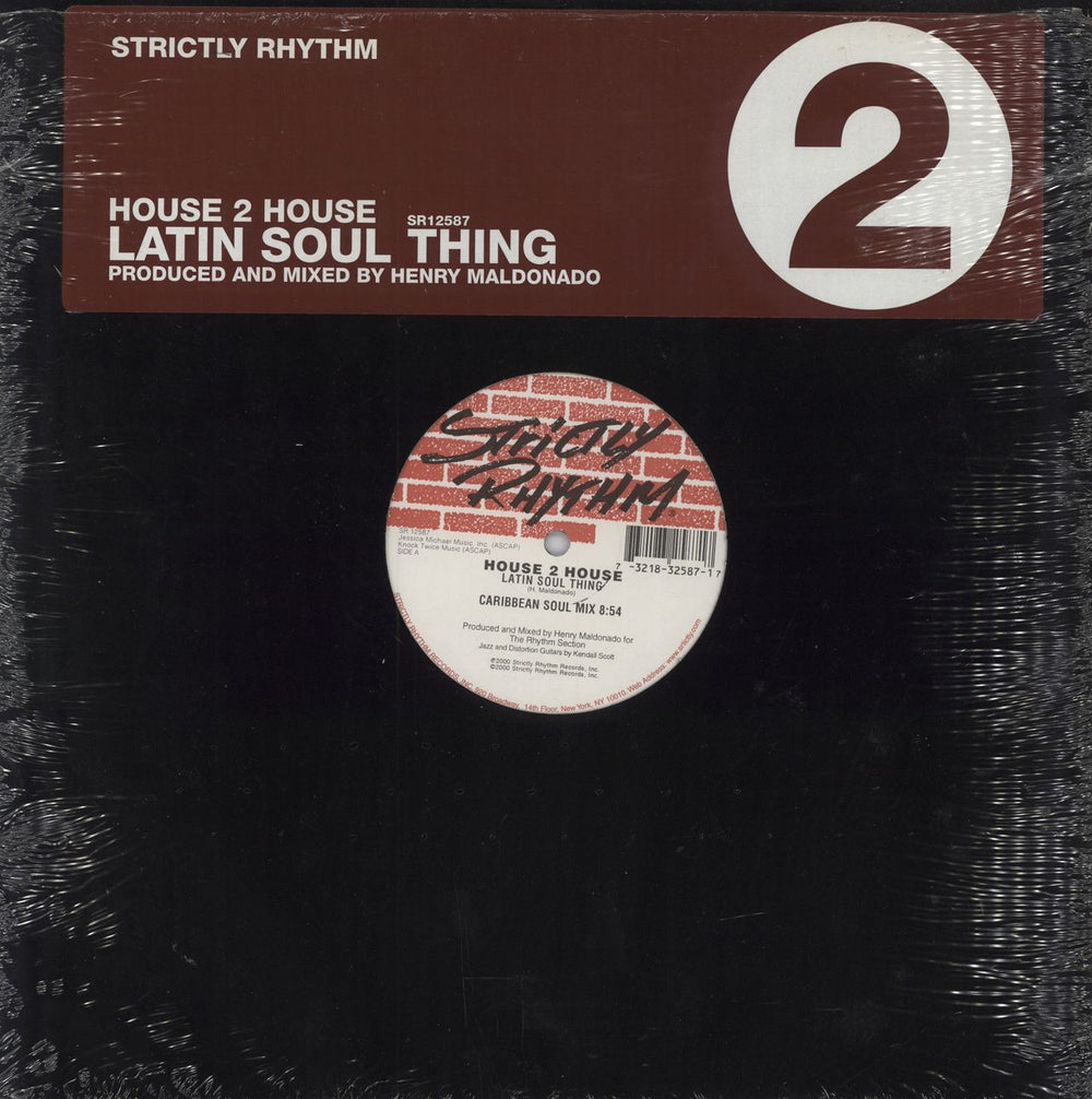 House 2 House Latin Souls Thing US 12" vinyl single (12 inch record / Maxi-single) SR12587