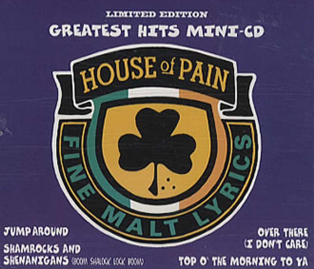 House Of Pain Greatest Hits UK CD single (CD5 / 5") XLS61CD2