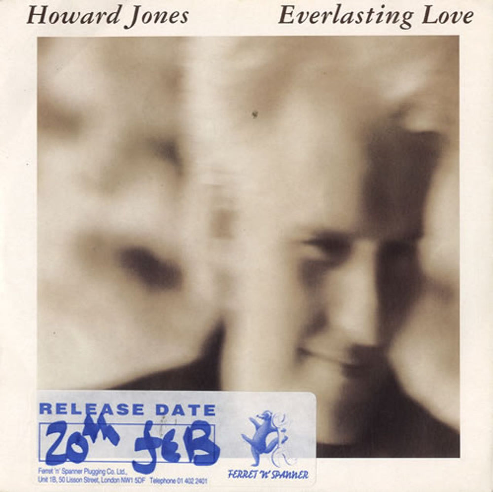 Howard Jones Everlasting Love UK 7" vinyl single (7 inch record / 45) HOW13