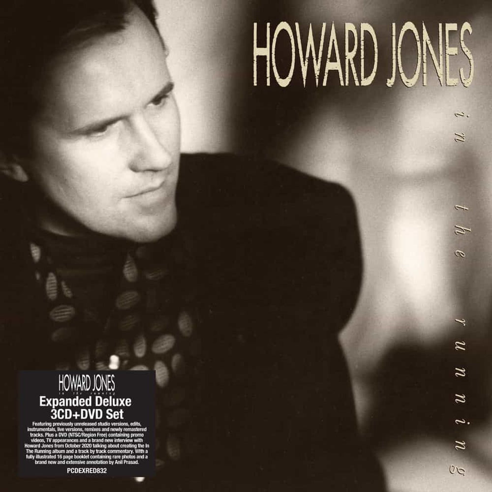 Howard Jones In The Running - Expanded Deluxe 3CD + DVD - Sealed UK 4-CD album set PCDEXRED832