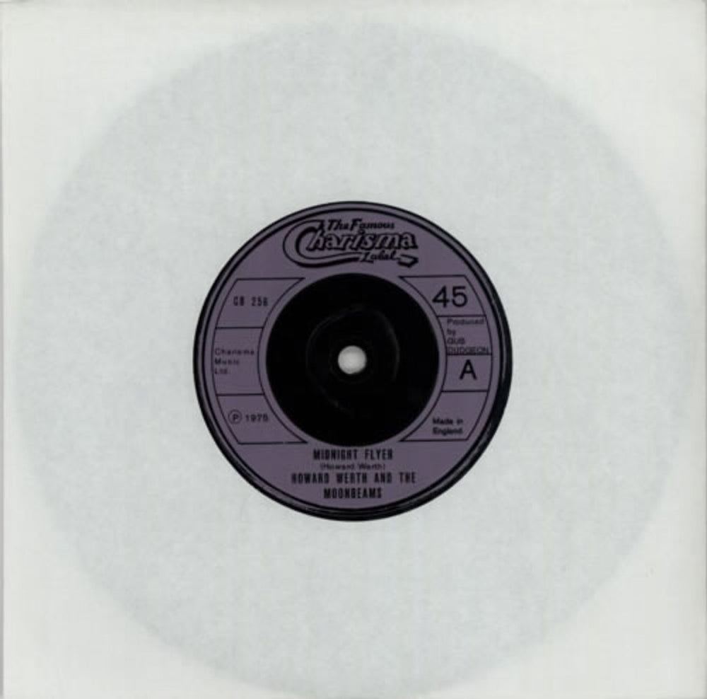 Howard Werth Midnight Flyer UK 7" vinyl single (7 inch record / 45) CB256