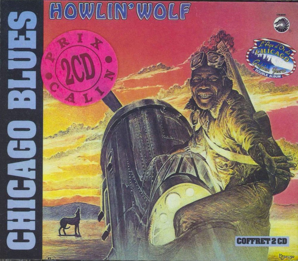 Howlin' Wolf Chicago Blues - Vol. 6 French 2 CD album set (Double CD) 660542