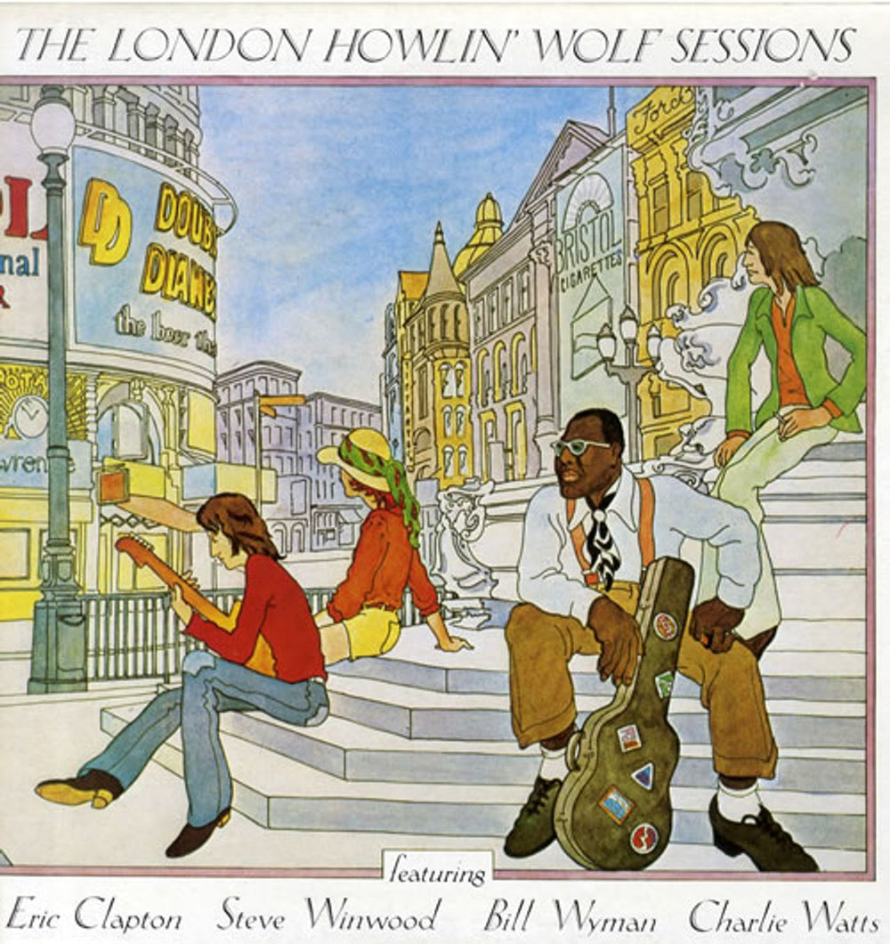 Howlin' Wolf The London Howlin' Wolf Sessions Italian vinyl LP album (LP record) DET208