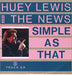 Huey Lewis & The News Simple As That UK 12" vinyl single (12 inch record / Maxi-single) HUEYX7