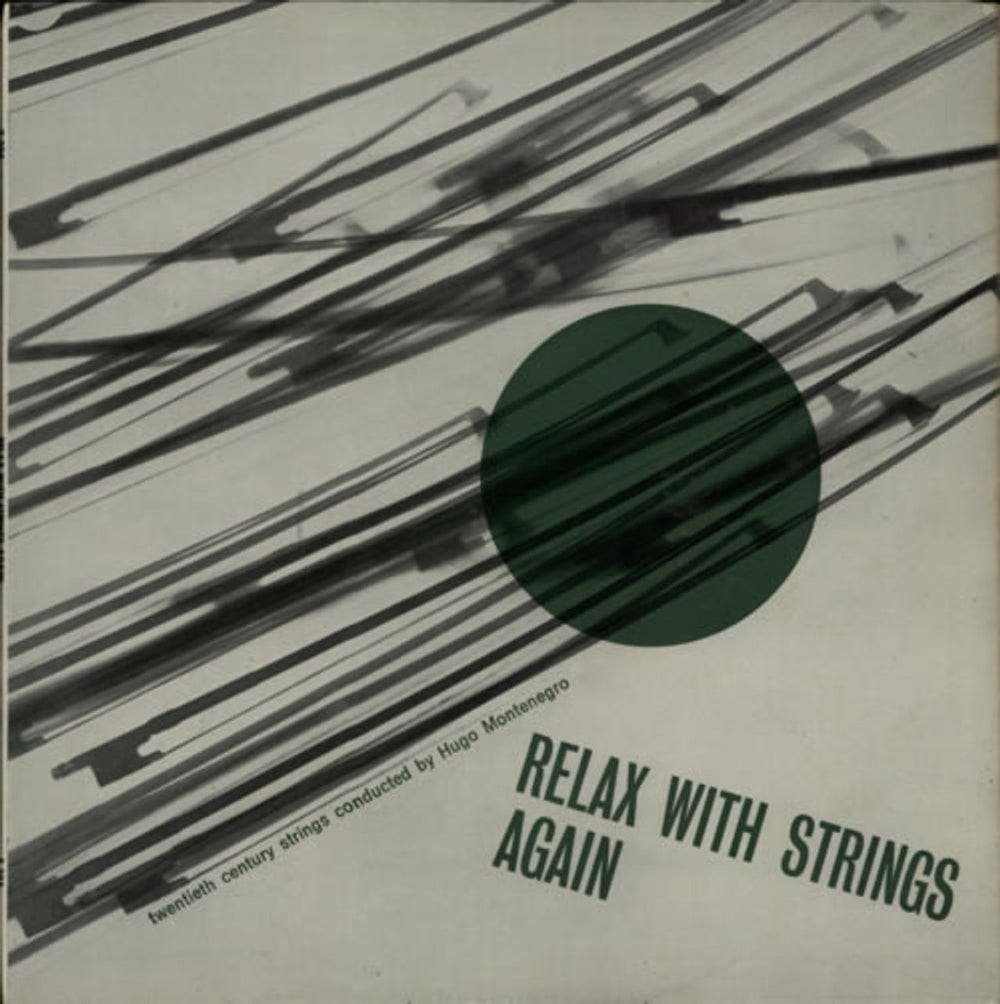 Hugo Montenegro Relax With Strings Again UK vinyl LP album (LP record) T304