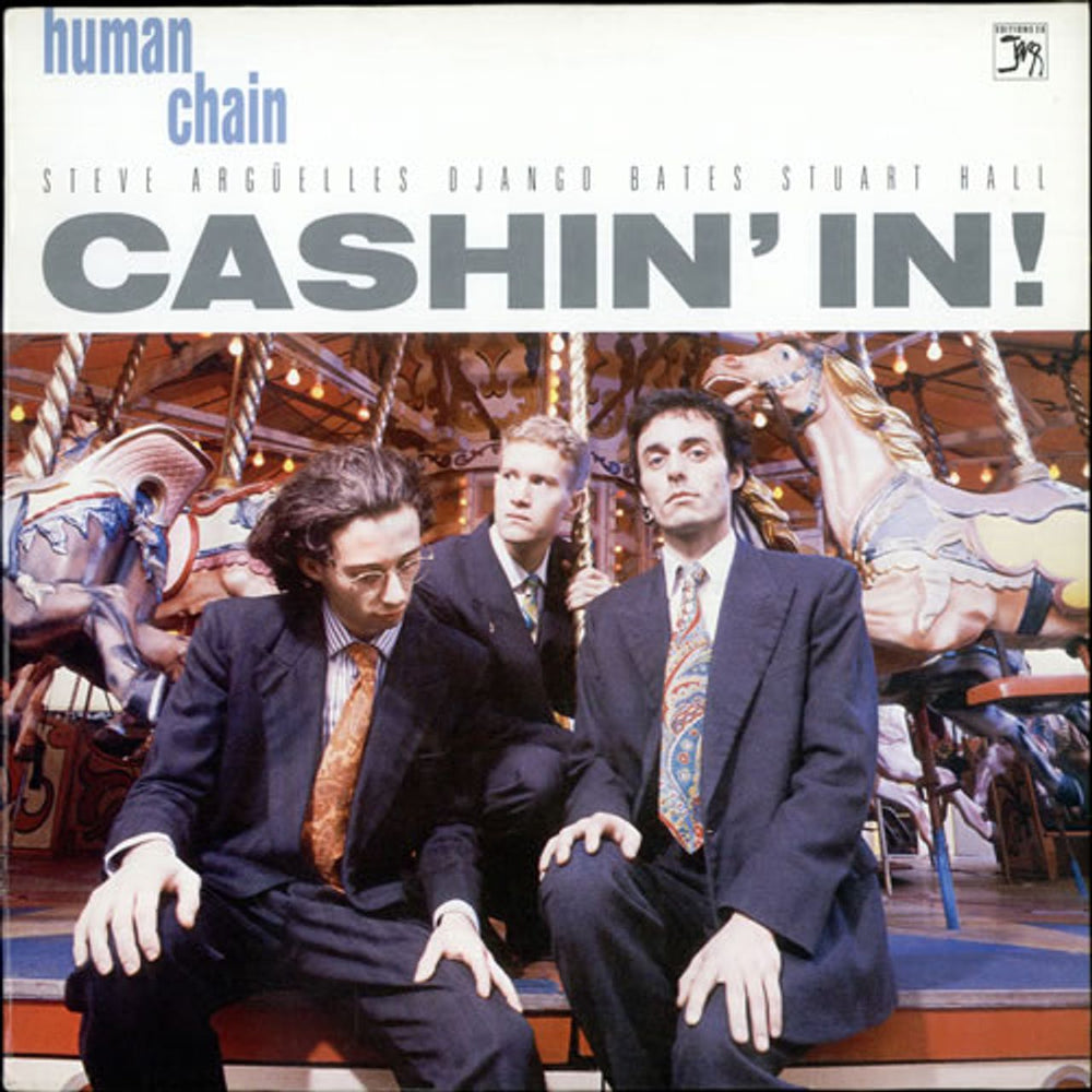 Human Chain Cashin' In! UK vinyl LP album (LP record) EGED57