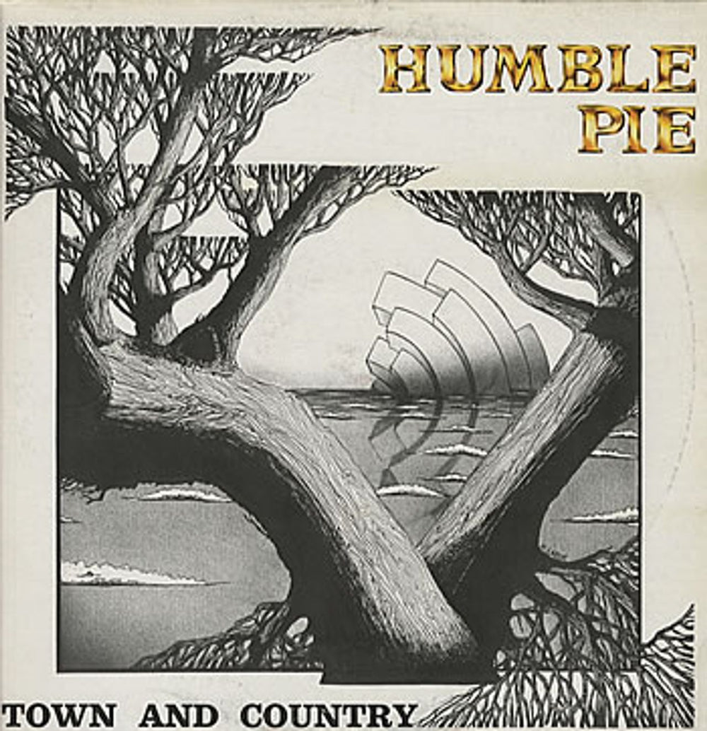 Humble Pie Town And Country UK vinyl LP album (LP record) CR300016(FC)