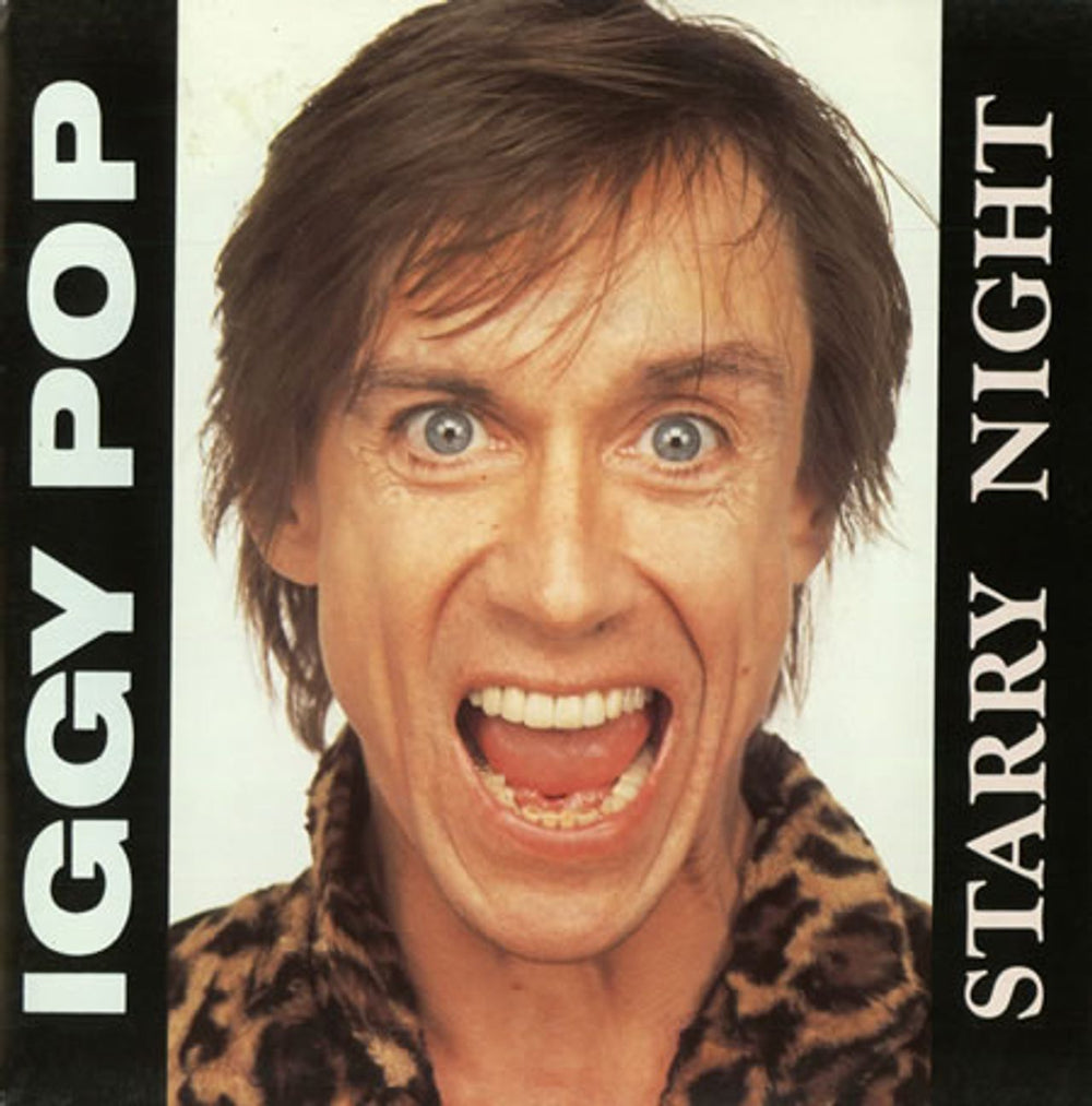 Iggy Pop Starry Night Spanish Promo 7" vinyl single (7 inch record / 45) SP-IGGY1