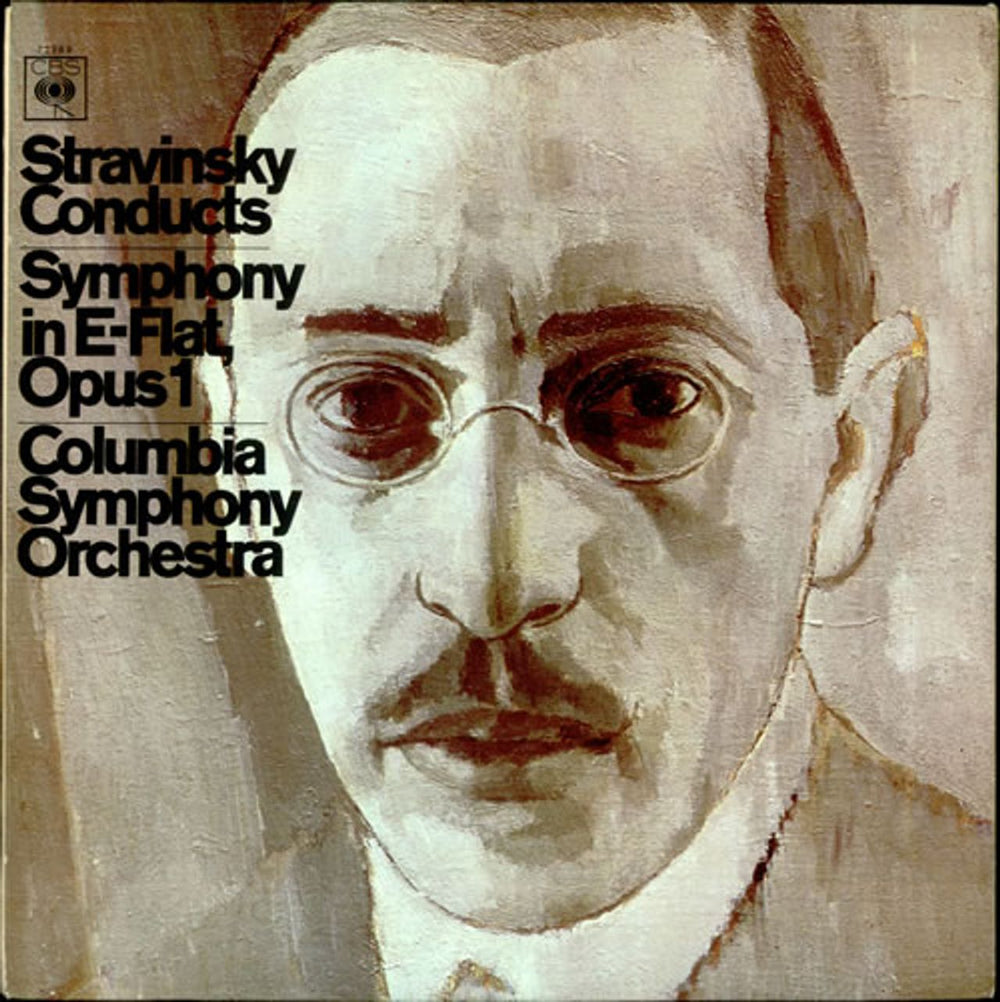 Igor Stravinsky Symphony in E flat, Op. 1 UK vinyl LP album (LP record) 72569