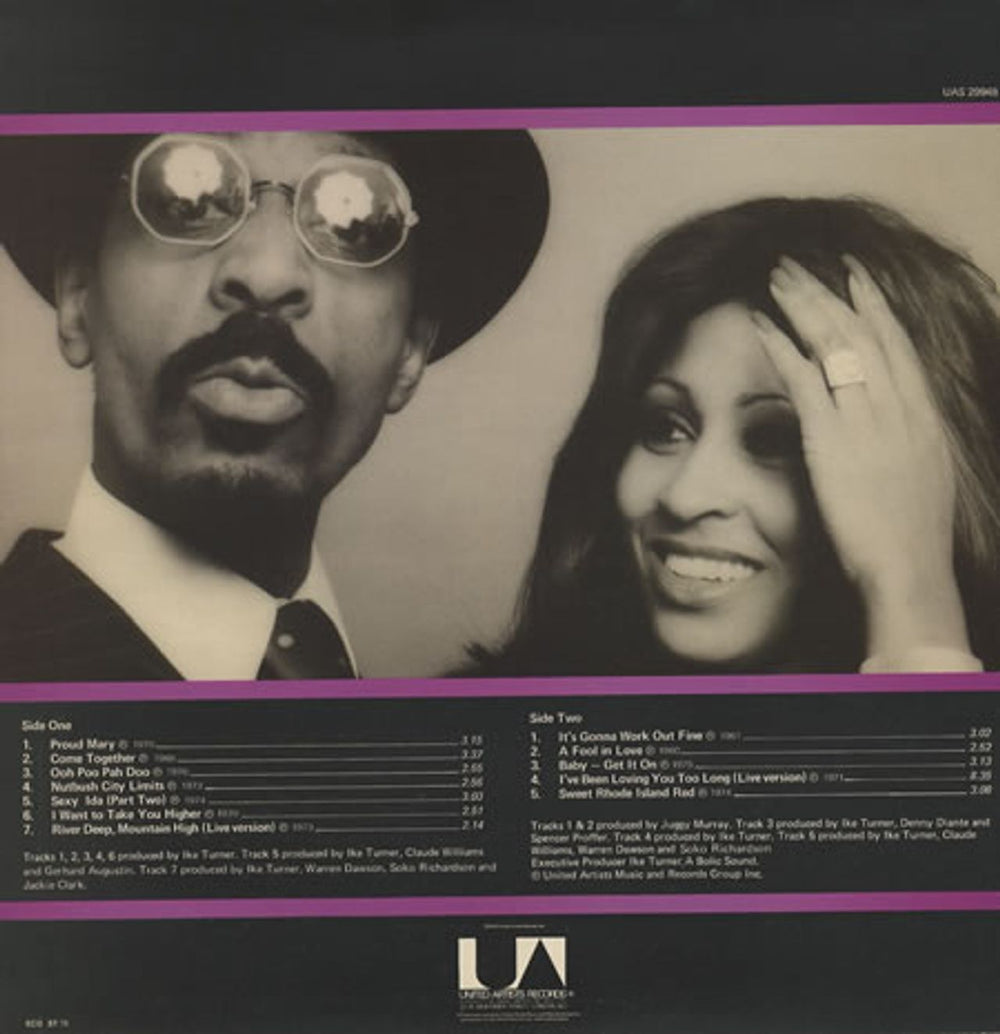 Ike & Tina Turner The Very Best Of Ike & Tina Turner UK vinyl LP album (LP record) I&TLPTH235563