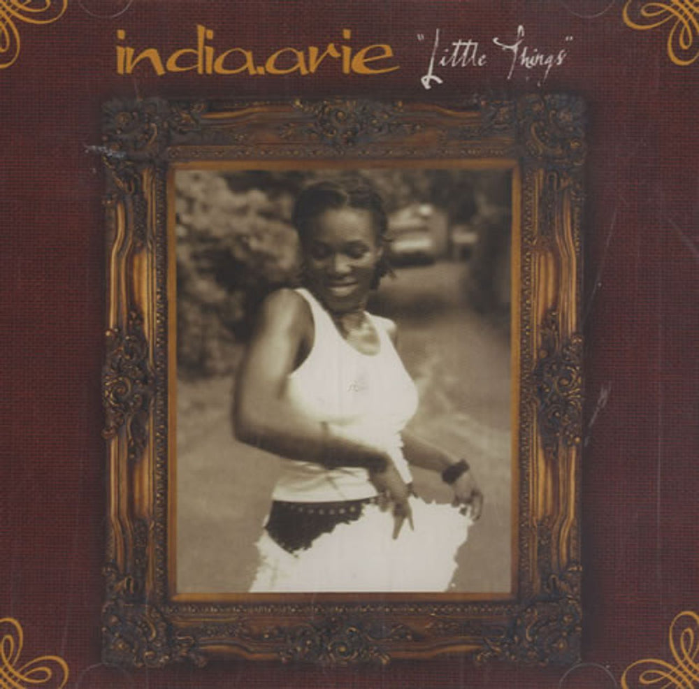 India.Arie Little Things US Promo CD single (CD5 / 5") MOTR20856-2