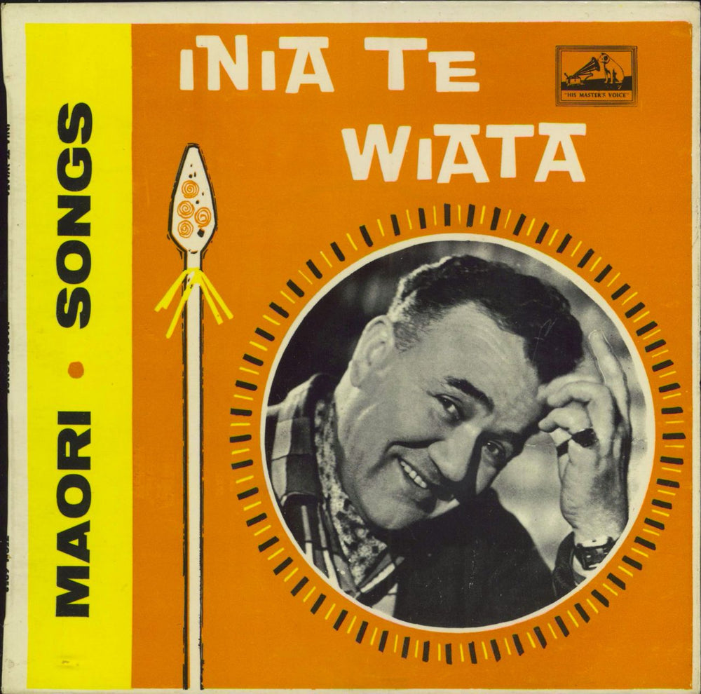 Inia Te Wiata Maori Songs New Zealand 7" vinyl single (7 inch record / 45) 7EGM6058