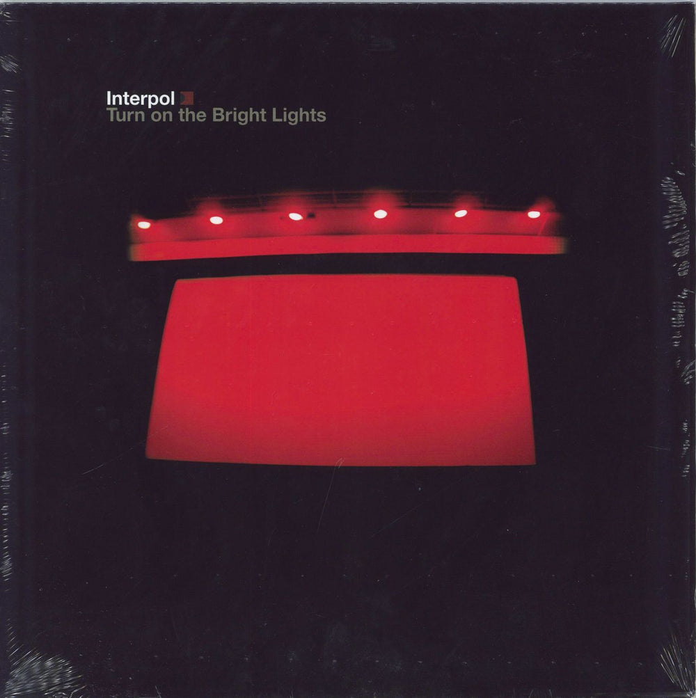 Interpol Turn On The Bright Lights UK vinyl LP album (LP record) OLE1654LP