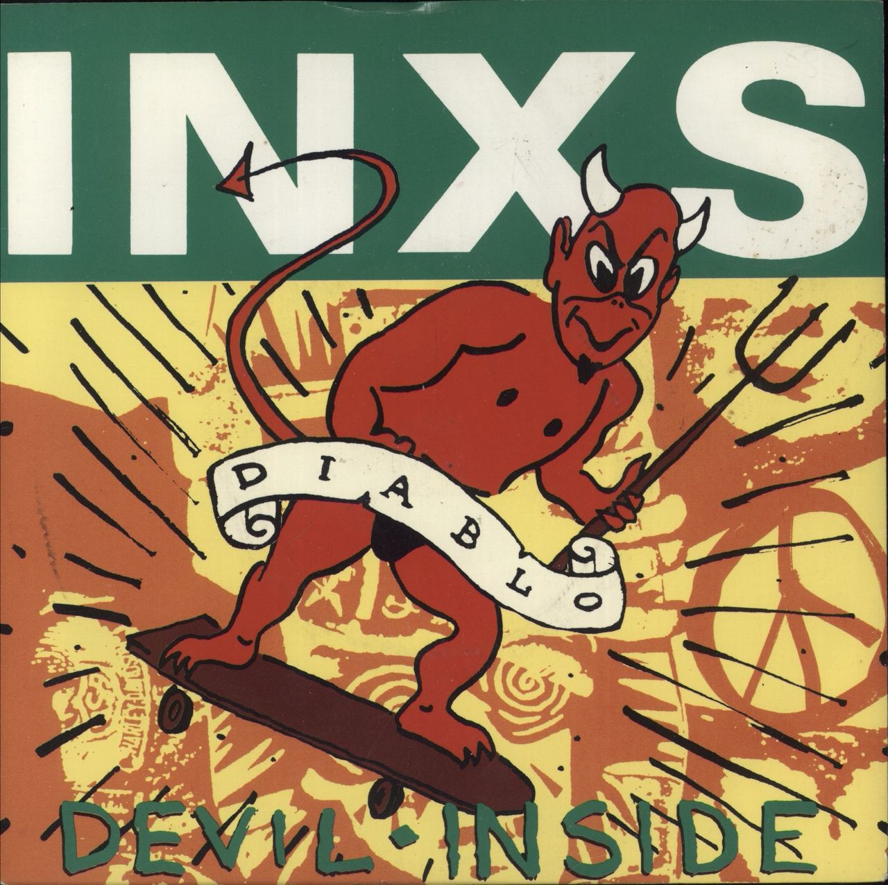 Inxs Devil Inside UK 7" vinyl single (7 inch record / 45) INXS10