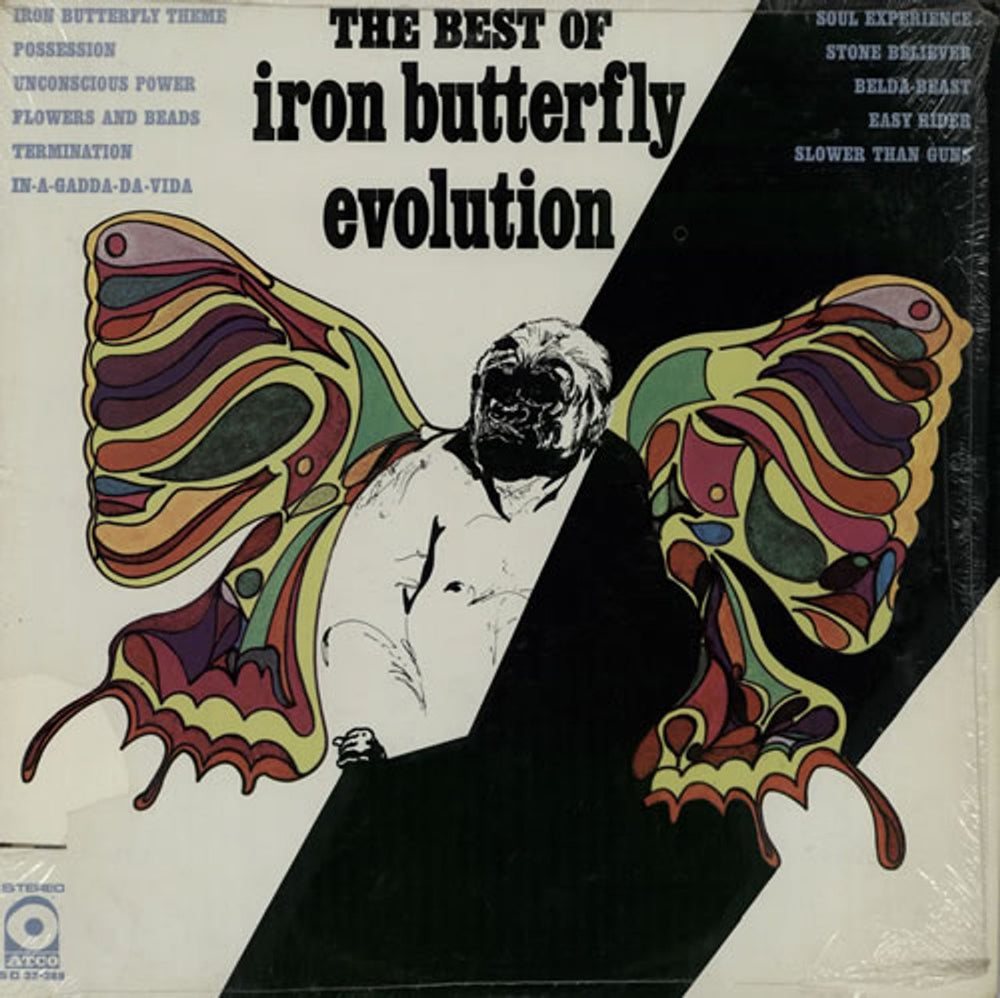 Iron Butterfly Evolution - The Best Of Iron Butterfly US vinyl LP album (LP record) SD33-369