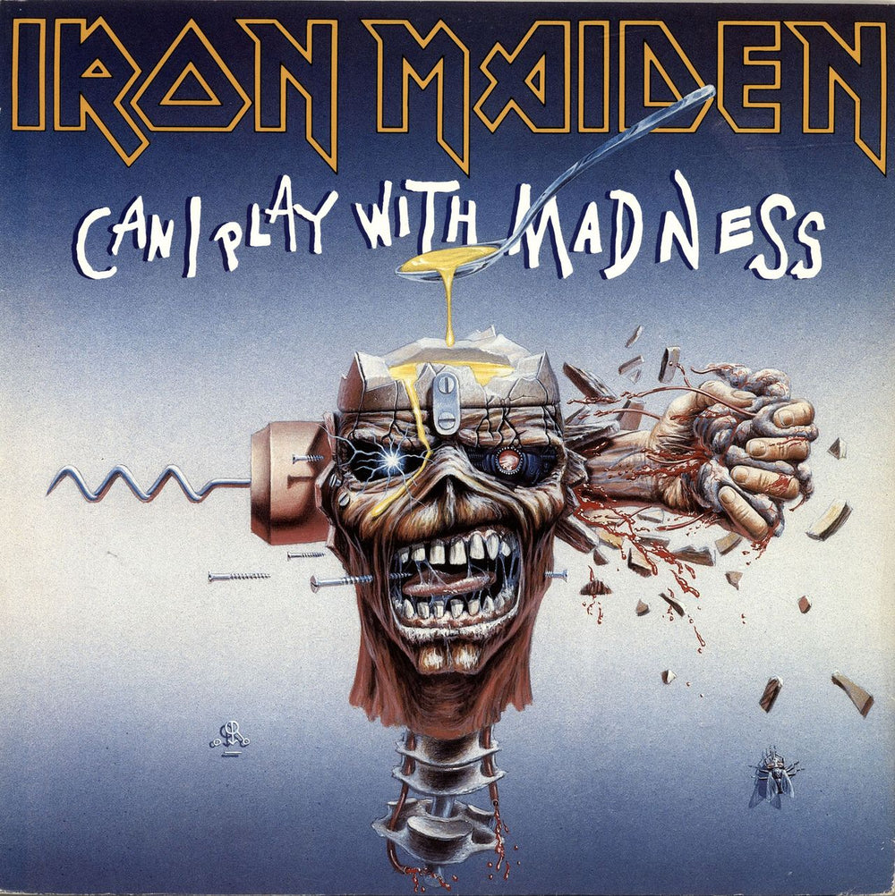 Iron Maiden Can I Play With Madness - Mislabelled UK 12" vinyl single (12 inch record / Maxi-single) 12EM49