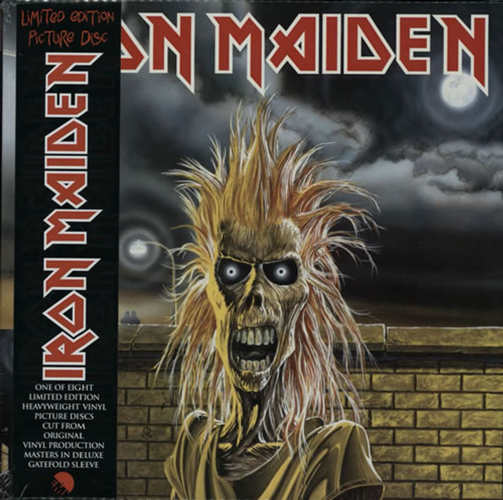 Iron Maiden Iron Maiden - Sealed + Obi UK picture disc LP (vinyl picture disc album) 9729481