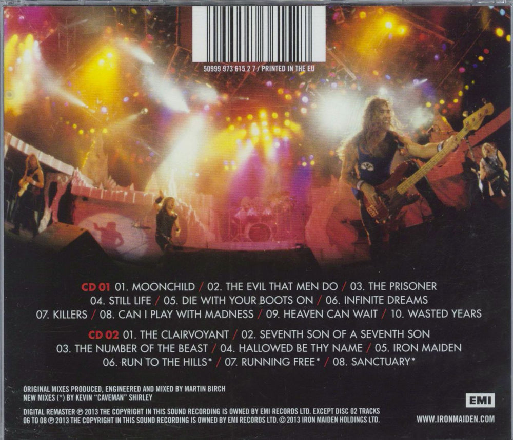 Iron Maiden Maiden England '88 + 2CD UK DVD 2013