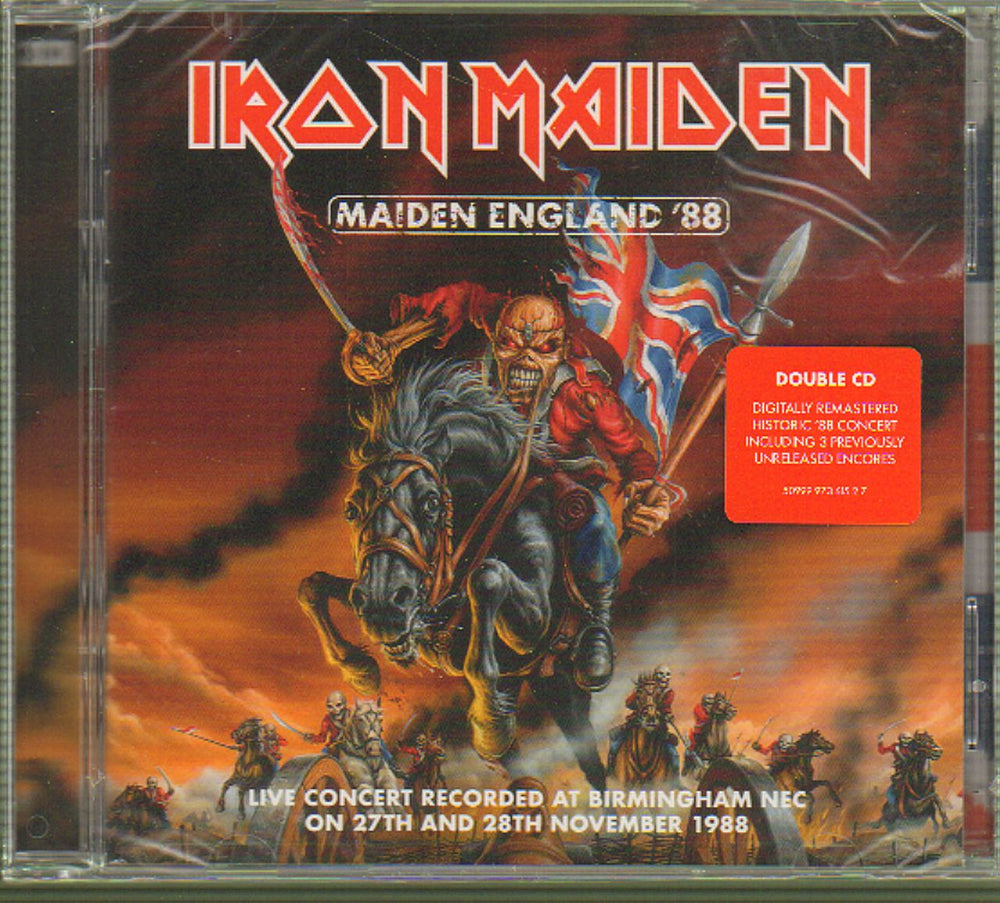 Iron Maiden Maiden England ‘88 UK 2 CD album set (Double CD) 5099997361527