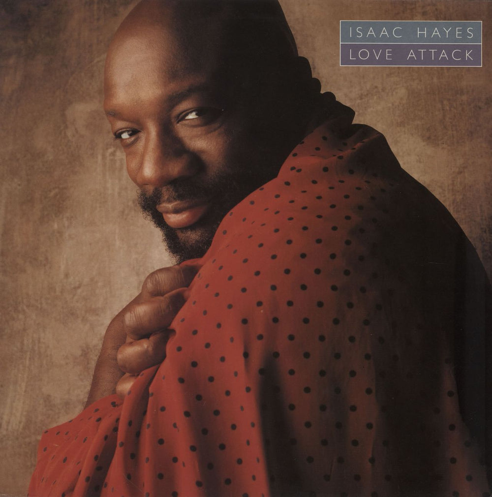 Isaac Hayes Love Attack Dutch vinyl LP album (LP record) CBS4625151