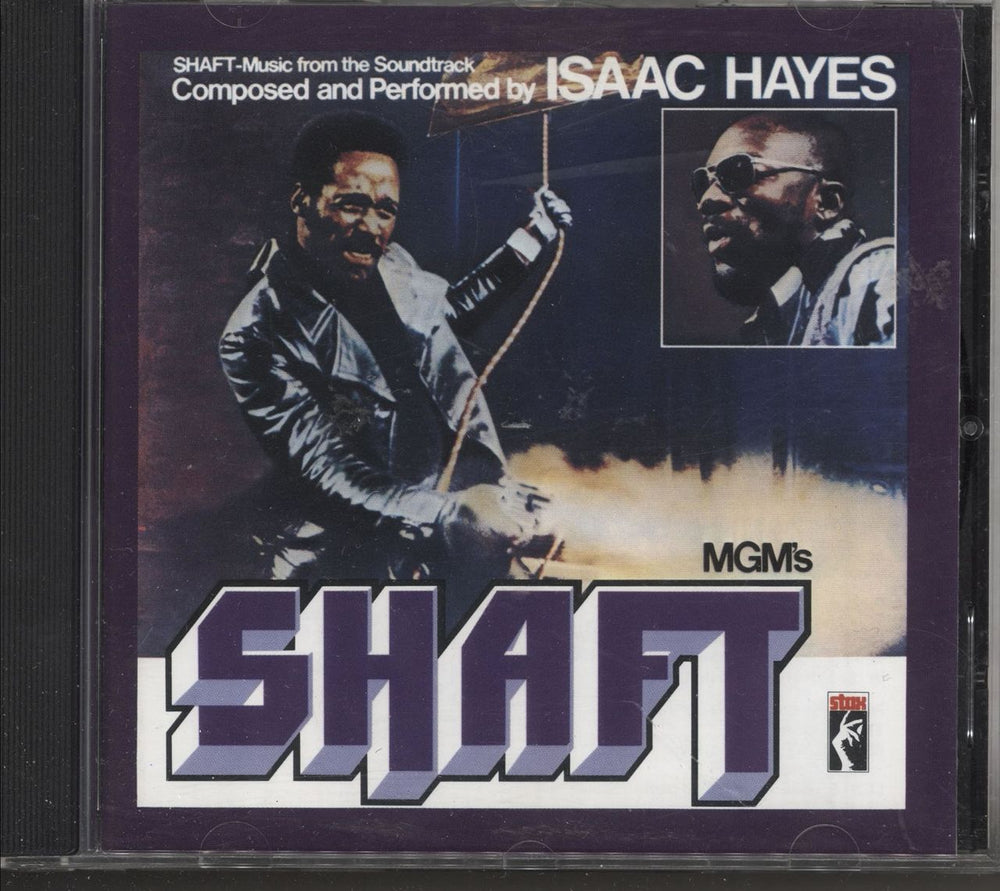 Isaac Hayes Shaft OST German CD album (CDLP) 0025218880220