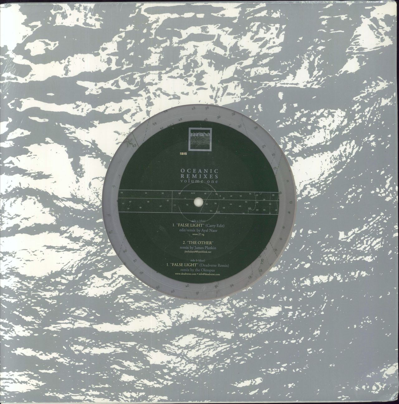 Isis (Rock) Oceanic Remixes Volume I - Shrink - Clear Vinyl US