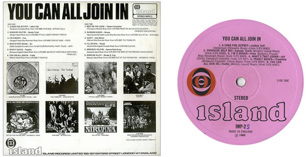 Island Records You Can All Join In - 1st UK vinyl LP album (LP record) ISDLPYO436257