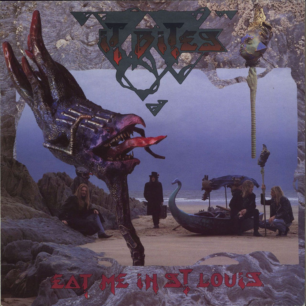 It Bites Eat Me In St. Louis + PR UK vinyl LP album (LP record) V2591