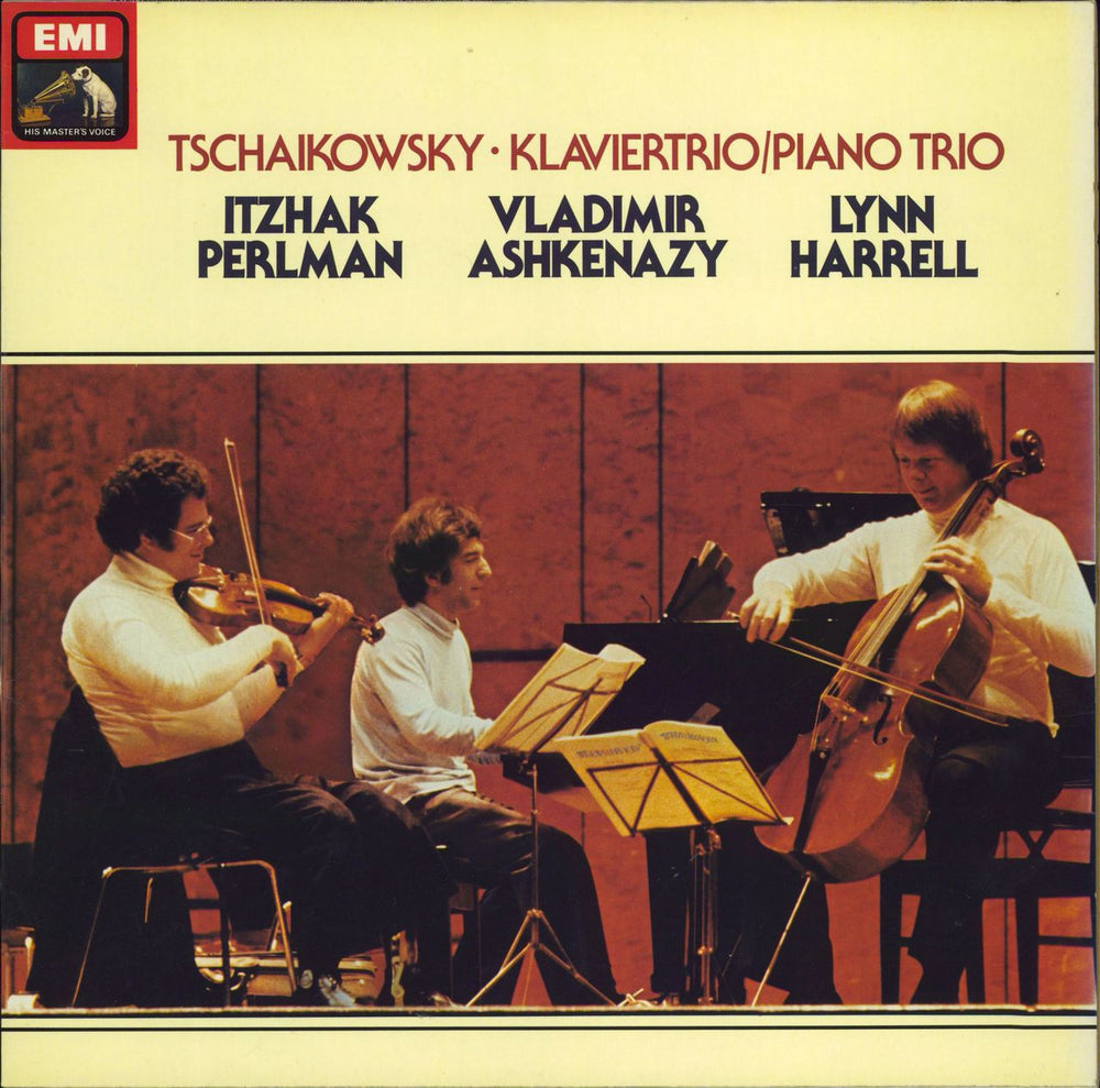 Itzhak Perlman & Vladimir Ashkenazy Tschaikowsky: Klaviertrio German vinyl LP album (LP record) 1C065-03971