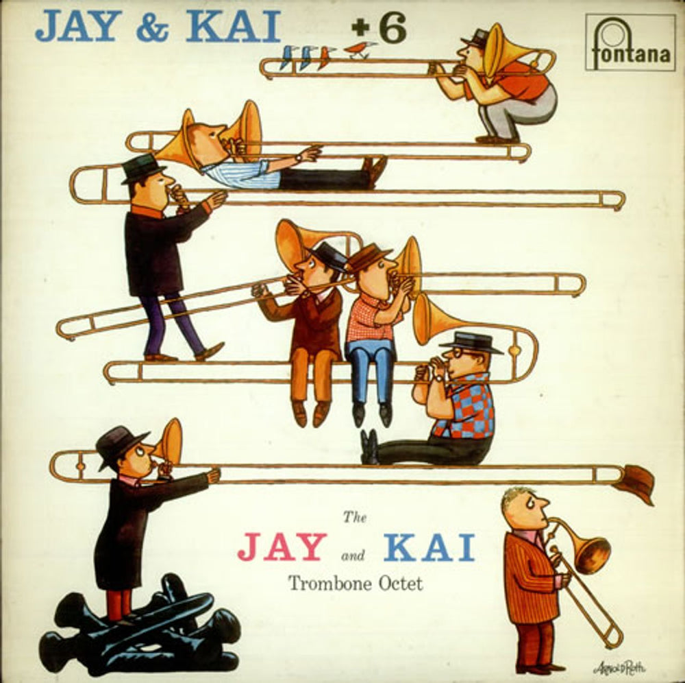 J.J. Johnson & Kai Winding Jay & Kay + 6 UK vinyl LP album (LP record) TFL5022