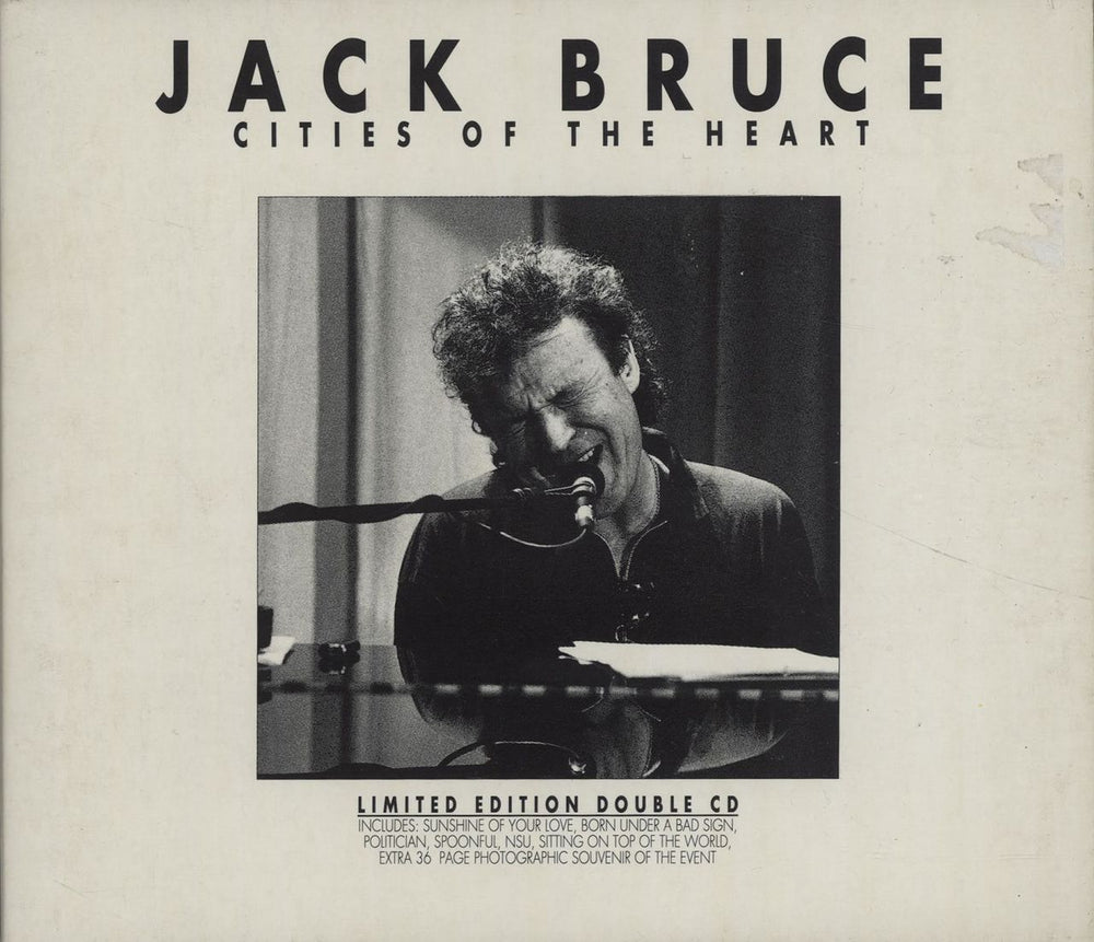 Jack Bruce Cities Of The Heart German 2 CD album set (Double CD) CMPCD1004