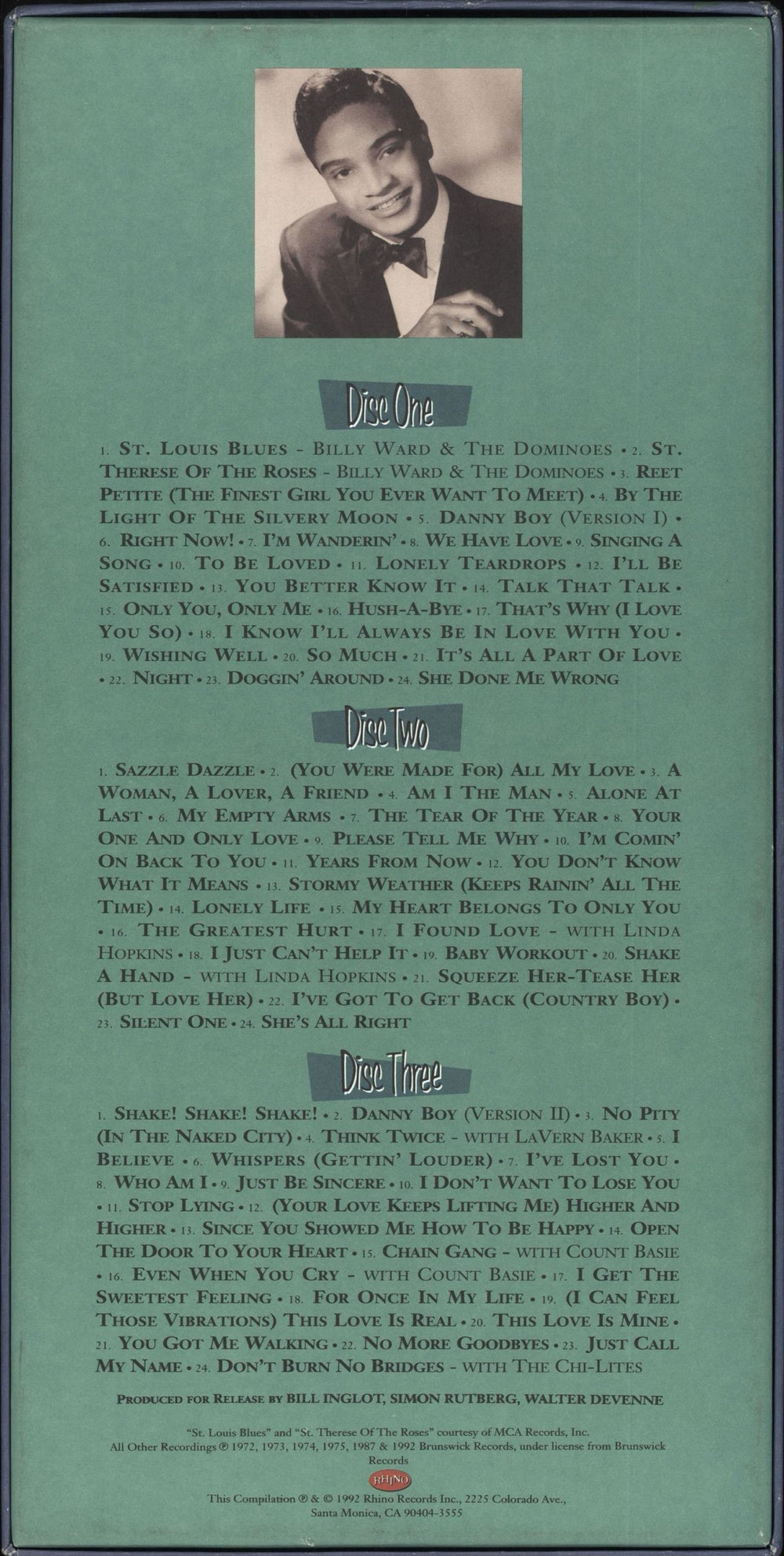 Jackie Wilson Mr. Excitement! US CD Album Box Set