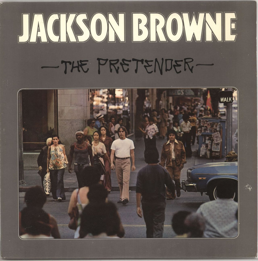 Jackson Browne The Pretender + Inner UK vinyl LP album (LP record) K53048