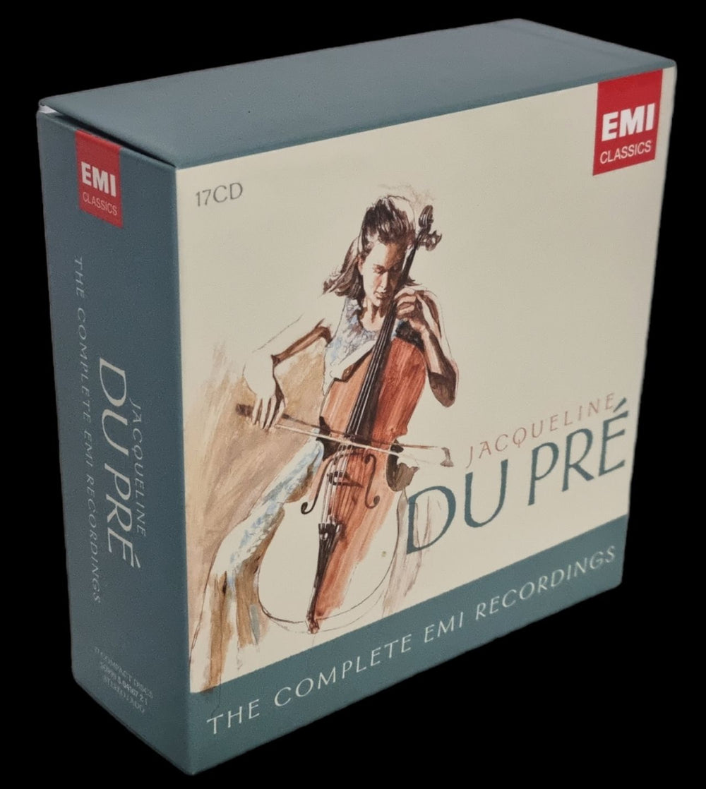 Jacqueline Du Pré The Complete EMI Recordings UK CD Album Box Set 5041672