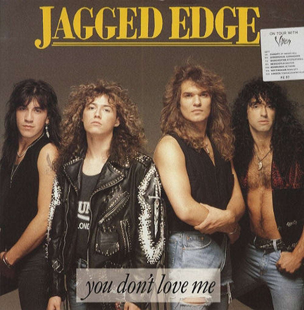 Jagged Edge (Rock) You Don't Love Me UK 12" vinyl single (12 inch record / Maxi-single) PZ97