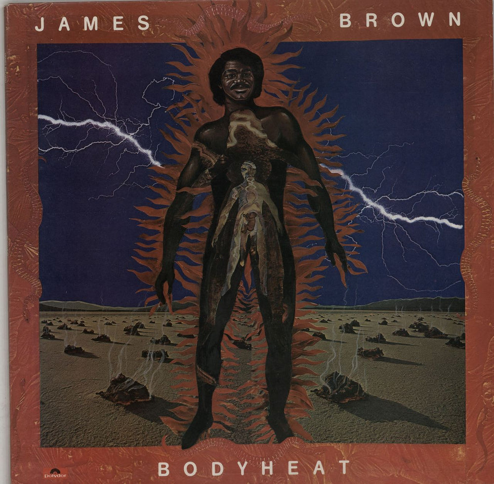 James Brown Bodyheat UK vinyl LP album (LP record) 2391258